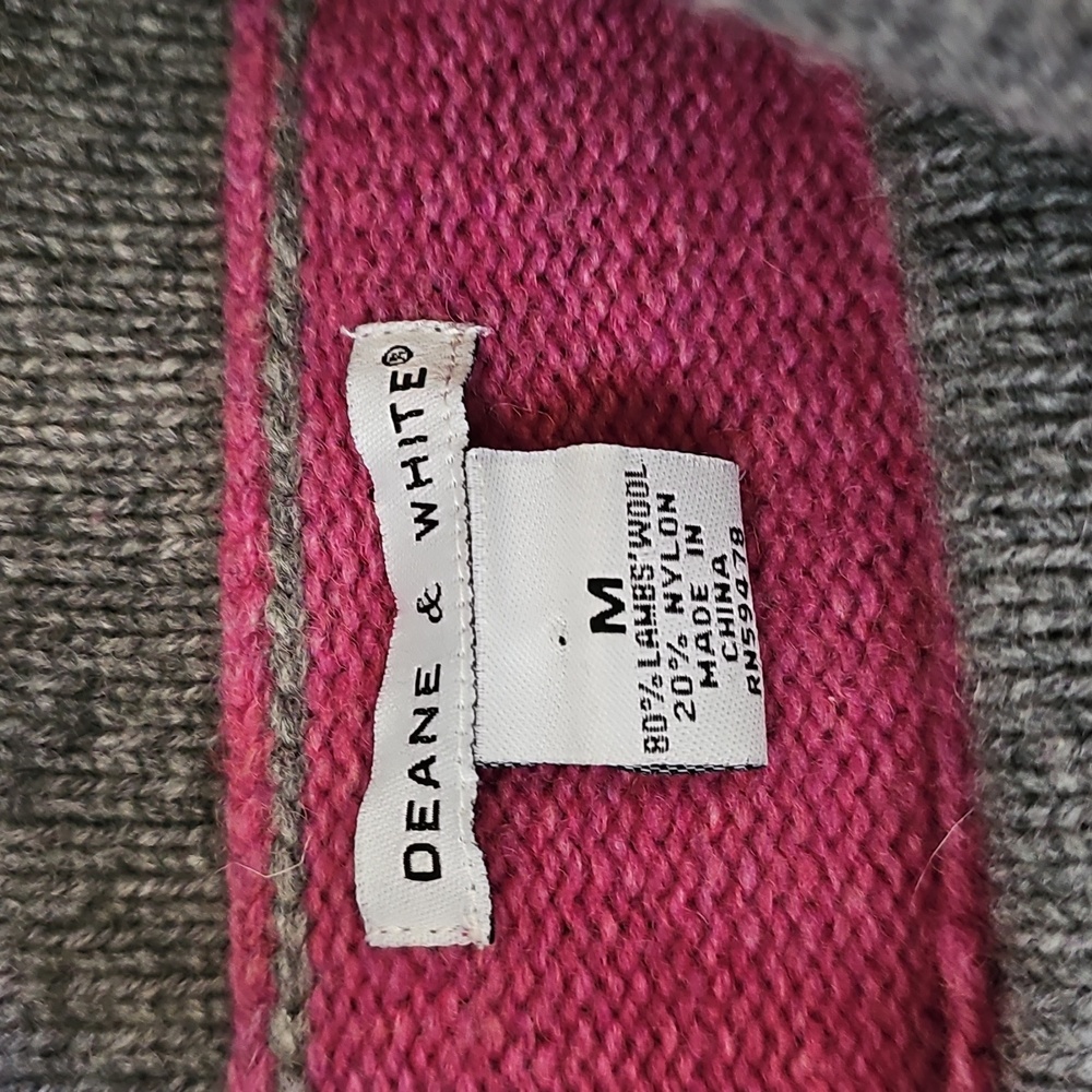 Size Medium Lambswool Blend Pullover Sweater - image 2